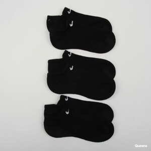Ponožky Nike Nike Everyday Cushioned Training No-Show Socks 3-Pack Black/ White