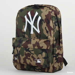 Batoh New Era MLB Stadium Bag NY camo zelený