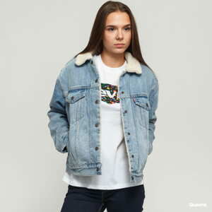 Podzimní bunda Levi's ® Ex Boyfriend Sherpa Trucker strangerways