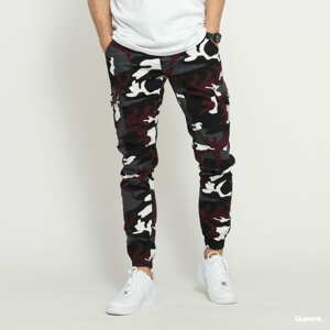 Cargo Pants Urban Classics Camo Cargo Jogging Pants 2.0 Camo Burgundy