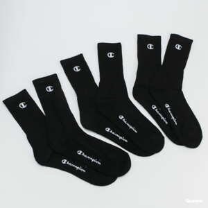 Ponožky Champion 3 Pack Crew Socks černé