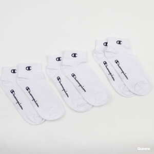 Ponožky Champion 3 Pack Ankle Socks bílé