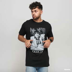 Tričko s krátkým rukávem Urban Classics Fuck It 2.0 Tee černé