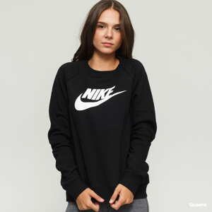 Dámská mikina Nike W NSW Essential Crew Fleece HBR černá