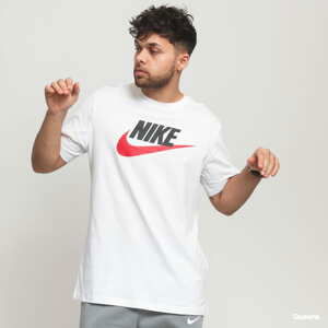 Tričko s krátkým rukávem Nike M NSW Tee Icon Futura bílé