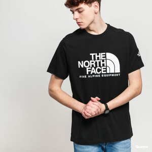 Tričko s krátkým rukávem The North Face M SS Fine Alp Tee 2 černé / bílé