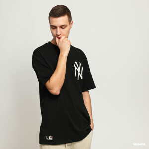 Tričko s krátkým rukávem New Era MLB Big Logo Oversized NY černé