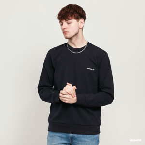 Mikina Carhartt WIP Script Embroidery Sweat navy