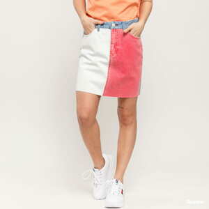 Sukně TOMMY JEANS W Short Denim Skirt tommy flag lt bl rig