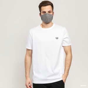 Tričko s krátkým rukávem FRED PERRY Ringer Tee White