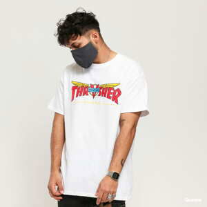 Tričko s krátkým rukávem Thrasher Venture Collab Tee bílé