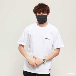 Tričko s krátkým rukávem CATERPILLAR Camo Workwear bílé