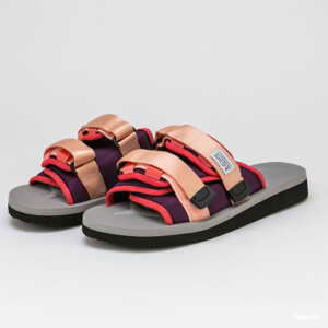 Pantofle SUICOKE MOTO - Cab pink / grey