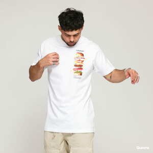 Tričko s krátkým rukávem Urban Classics A Burger Tee bílé