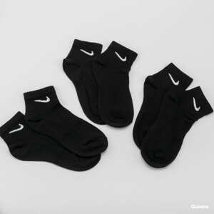 Ponožky Nike Nike Everyday Lightweight Training Ankle Socks 3-Pack Black/ White