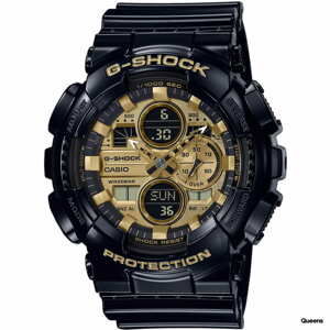 Hodinky Casio G-Shock GA 140GB-1A1ER černé / zlaté