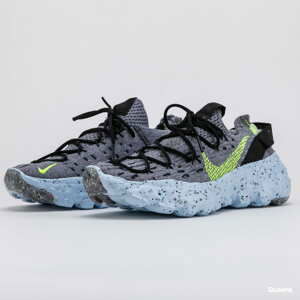 Nike W Space Hippie 04 grey / volt - black - dk smoke grey