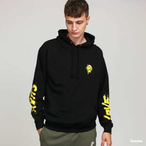 Mikina F*CK THEM Smiley Hoodie černá