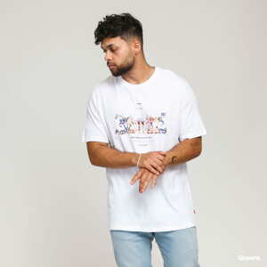 Tričko s krátkým rukávem Levi's ® 2Horse Graphic Tee bílé / multicolor