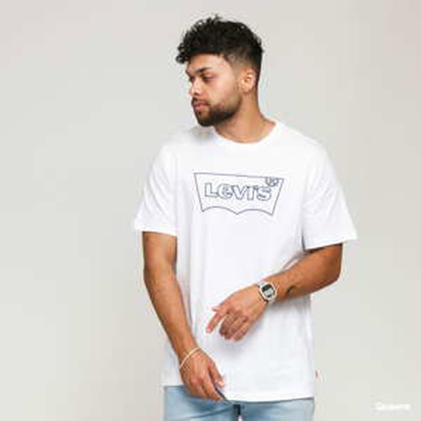 Tričko s krátkým rukávem Levi's ® M Housemark Graphic Tee White