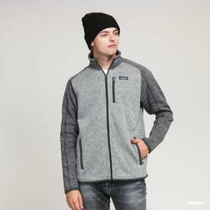 Mikina Patagonia M's Better Sweater Jacket melange šedá / melange tmavě šedá