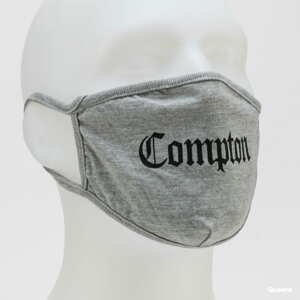 Urban Classics Compton Face Mask melange šedá