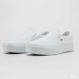 Vans Classic Slip-On Platform true white