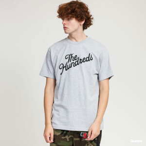 Tričko s krátkým rukávem The Hundreds Forever Slant Logo T-Shirt melange šedé