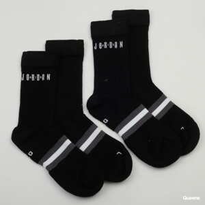 Ponožky Jordan J Legacy Crew 2Pack černé / bílé