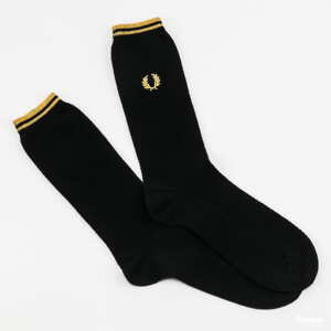 Ponožky FRED PERRY Tipped Socks černé