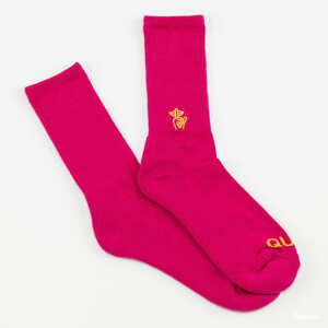 Ponožky The Quiet Life Shh Sock růžové
