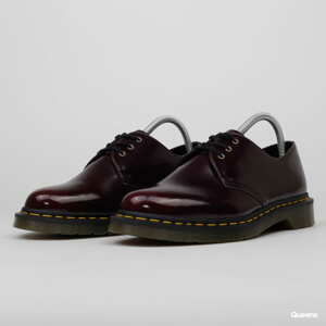 Pánské zimní boty Dr. Martens Vegan 1461 cherry red oxford rub off