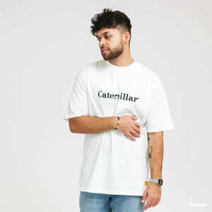 Tričko s krátkým rukávem CATERPILLAR Basic Tee bílé