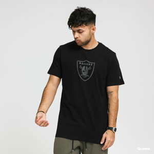 Tričko s krátkým rukávem New Era NFL Reflective Print Tee Raiders černé