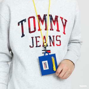 Kapsička na krk TOMMY JEANS College Tech CC Holder modrá / žlutá