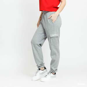 Tepláky Nike W NSW Swoosh Pant FT MR melange šedé