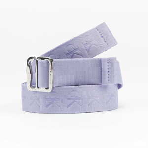 Pásek CALVIN KLEIN JEANS Slider Tape Belt 30mm fialový