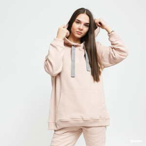 Dámská mikina Urban Classics Ladies Oversized Hoody světle růžová