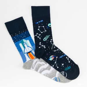 Ponožky Many Mornings Space Trip Socks navy / modré / šedé / bílé