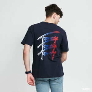 Tričko s krátkým rukávem TOMMY JEANS M Tommy Repeat Script Tee navy