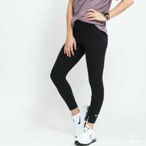 Legíny Nike NSW Essential Women's 7/8 Mid-Rise Leggings Black/ White