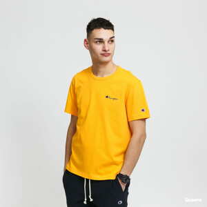 Tričko s krátkým rukávem Champion Crewneck T-Shirt oranžové