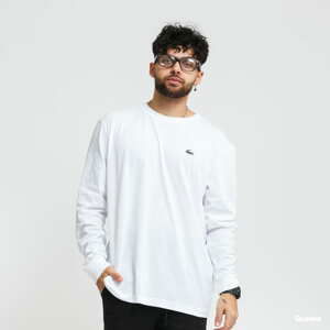 LACOSTE Longsleeve Tee bílé