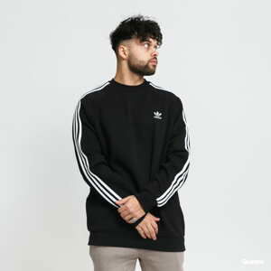 Mikina adidas Originals 3-Stripes Crew Black