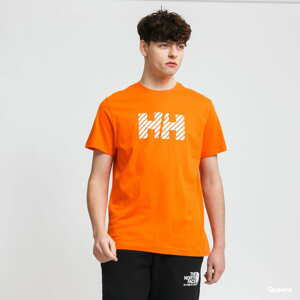 Tričko s krátkým rukávem Helly Hansen Active T-Shirt oranžové