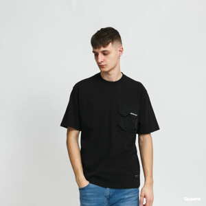 Tričko s krátkým rukávem CATERPILLAR Double Pocket Tee černé