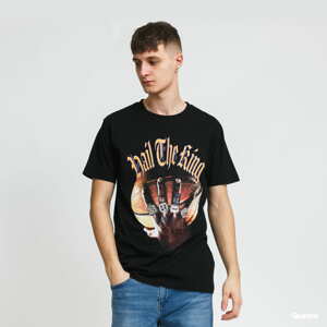 Tričko s krátkým rukávem Urban Classics Hail The King Tee černé