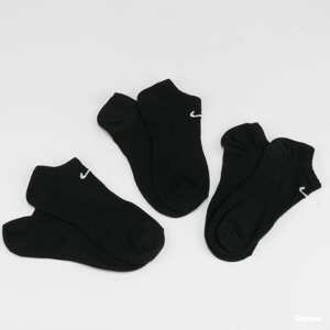 Ponožky Nike Nike Everyday Lightweight Training No-Show Socks 3-Pack Black/ White
