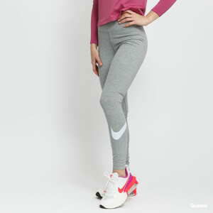 Legíny Nike W NSW Essential GX MR Legging melange šedé