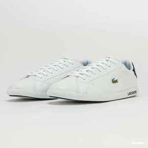 LACOSTE Graduate Leather white / black